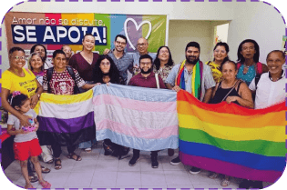 Coletive Não-Binárie dentro do Conselho Municipal LGBTQIAPNb+ de João Pessoa